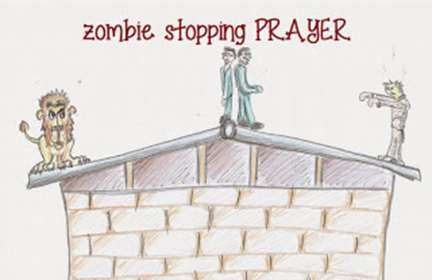 zombie stopping prayer