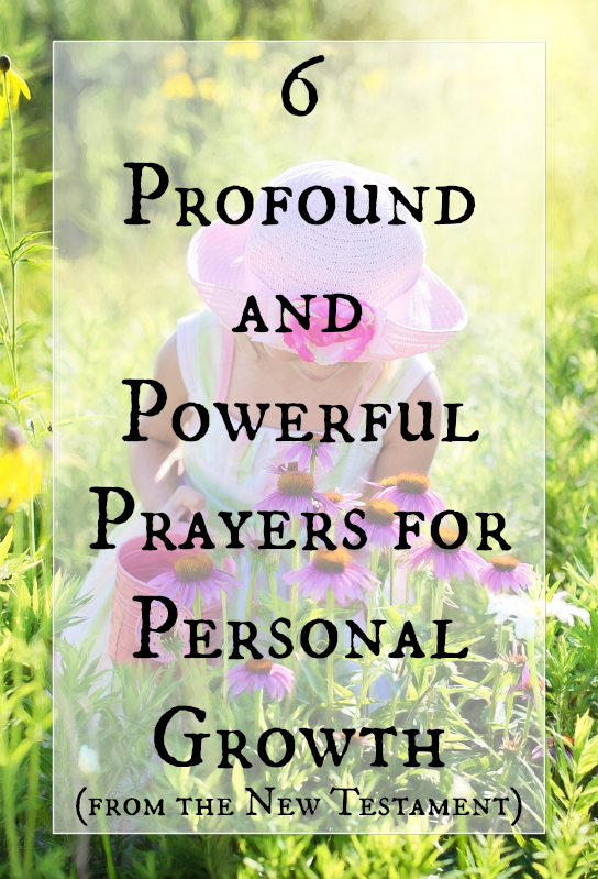 Biblical Prayers for Personal Growth