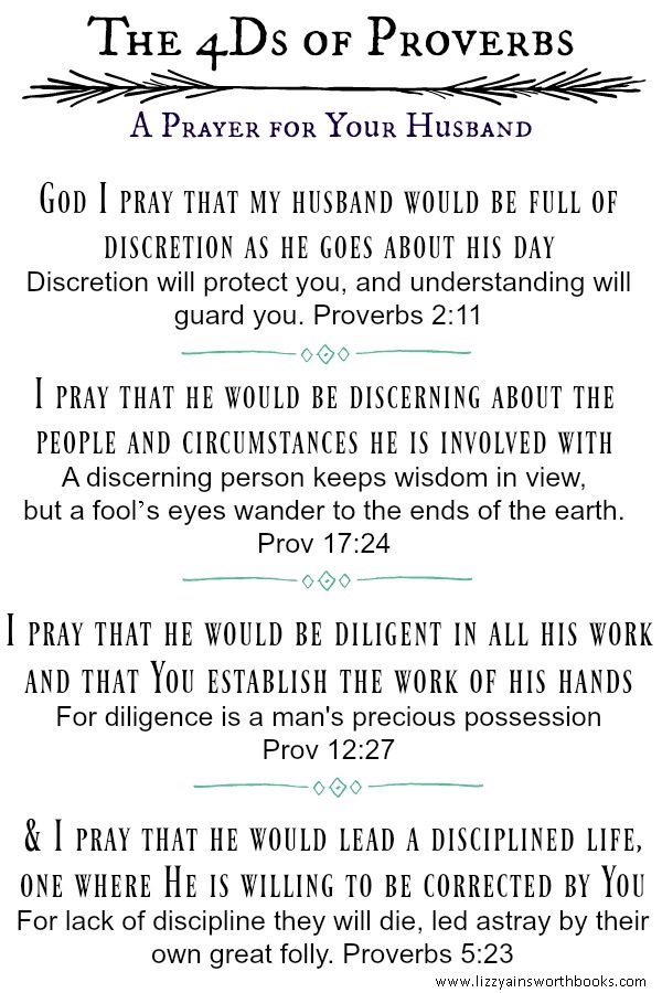 Proverbial Prayers For Your Husband