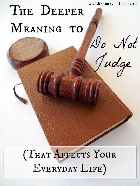 Do Not Judge Bible Study - Finding the Spiritual Roots of Bad Behaviour